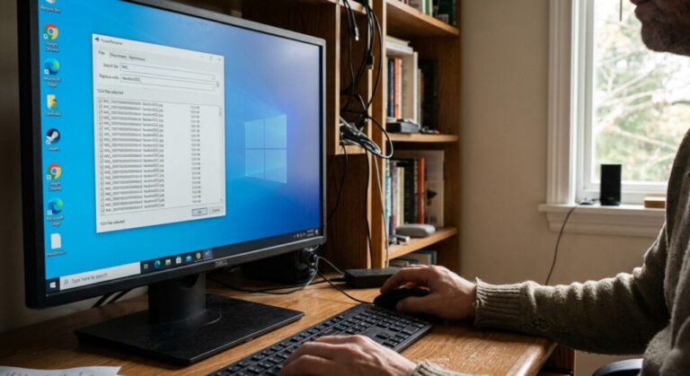 How to batch rename 1,000+ files instantly using PowerRename in Windows